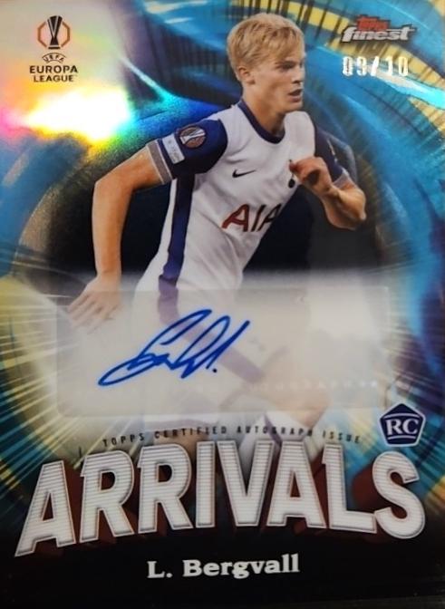 Lucas Bergvall [Black Refractor] #AA-LB