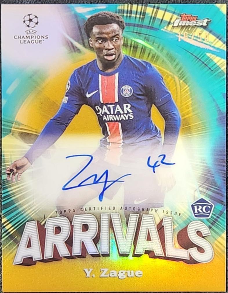 Yoram Zague [Gold Refractor] #AA-YZ
