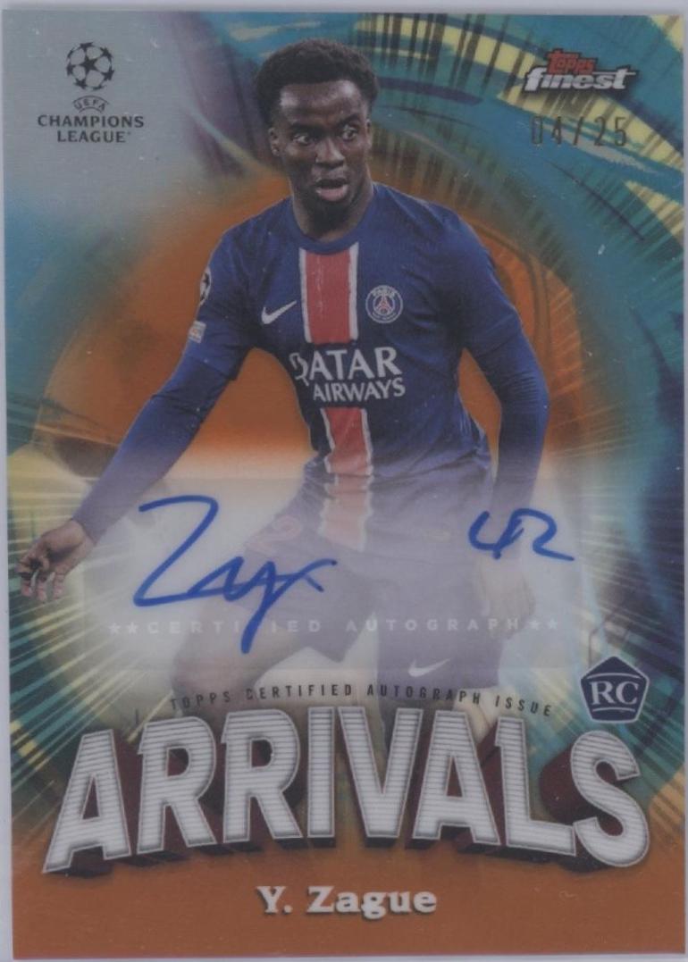 Yoram Zague [Orange Refractor] #AA-YZ