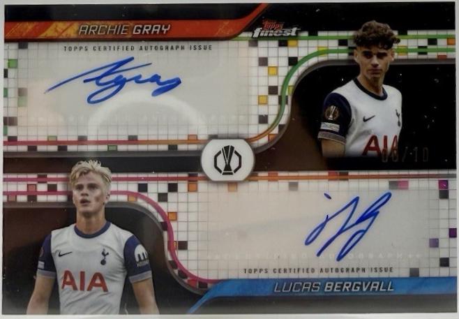 Archie Gray / Lucas Bergvall [Black Refractor] #FDA-GB