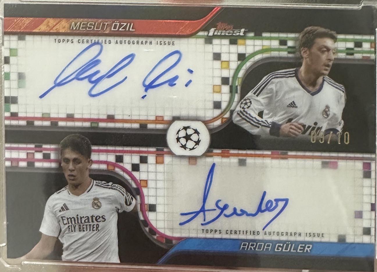 Arda Guler / Mesut Ozil [Black Refractor] #FDA-OG