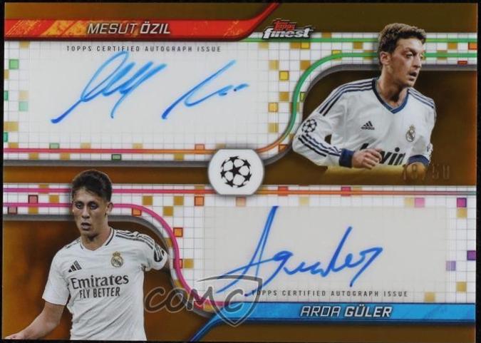 Arda Guler / Mesut Ozil [Gold Refractor] #FDA-OG