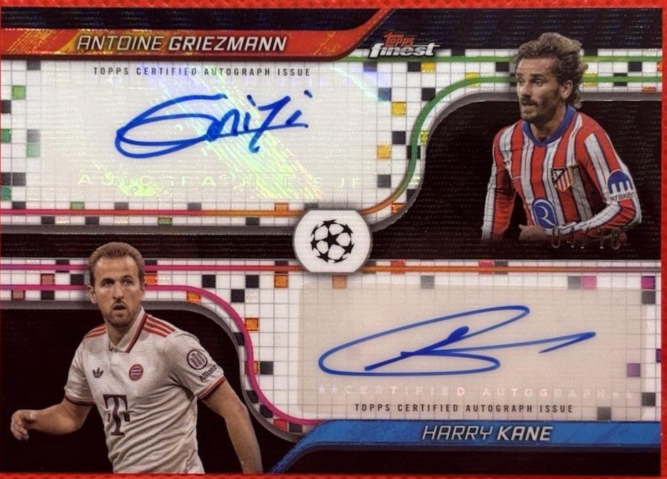 Harry Kane / Antoine Griezmann [Black Wave Refractor] #FDA-GK