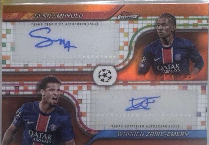 Senny Mayulu / Warren Zaire-Emery [Orange Refractor] #FDA-MZ
