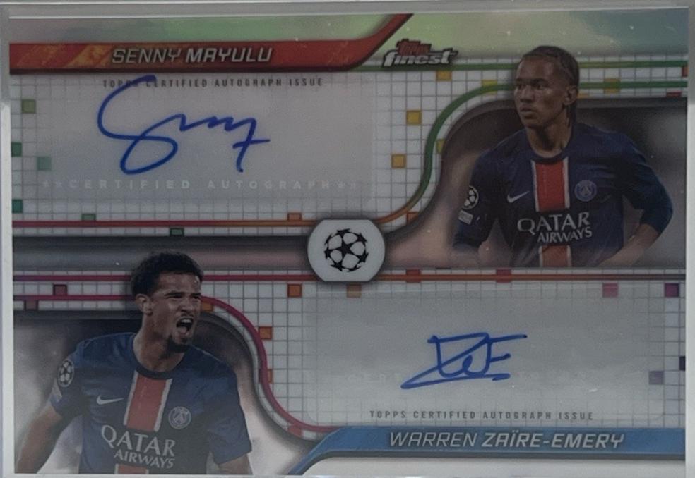 Senny Mayulu / Warren Zaire-Emery [Orange Wave Refractor] #FDA-MZ