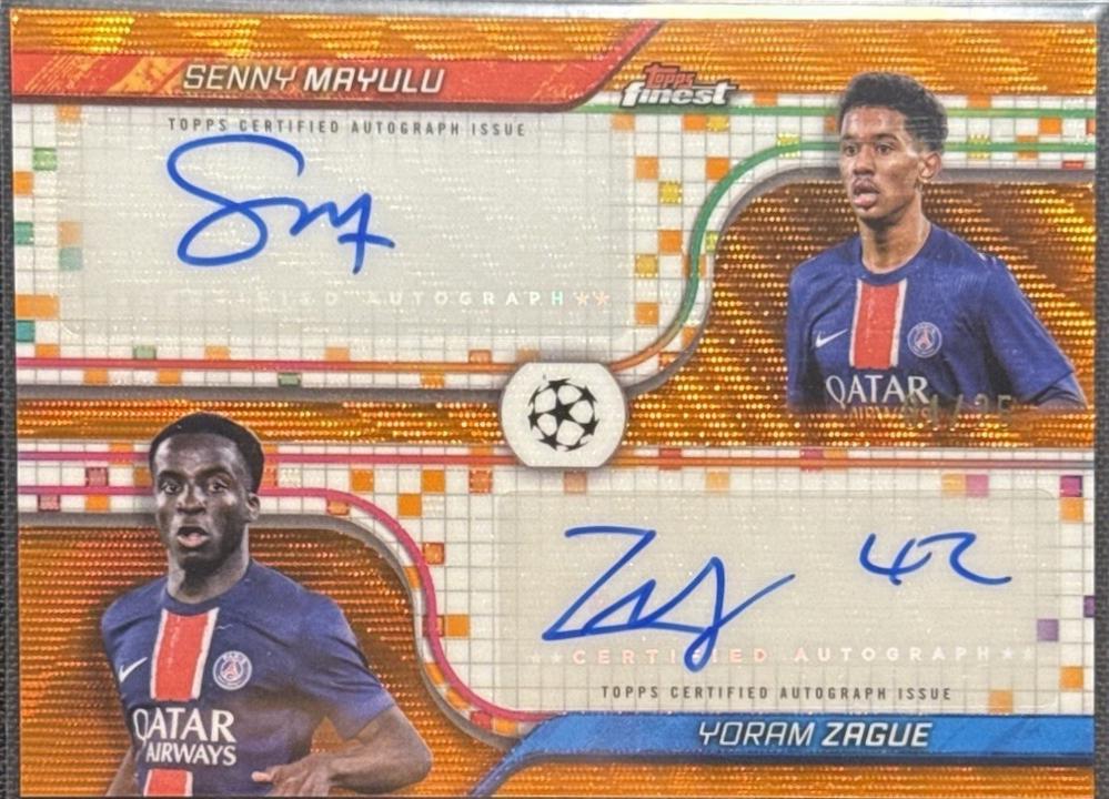 Yoram Zague / Senny Mayulu [Orange Refractor] #FDA-ZM