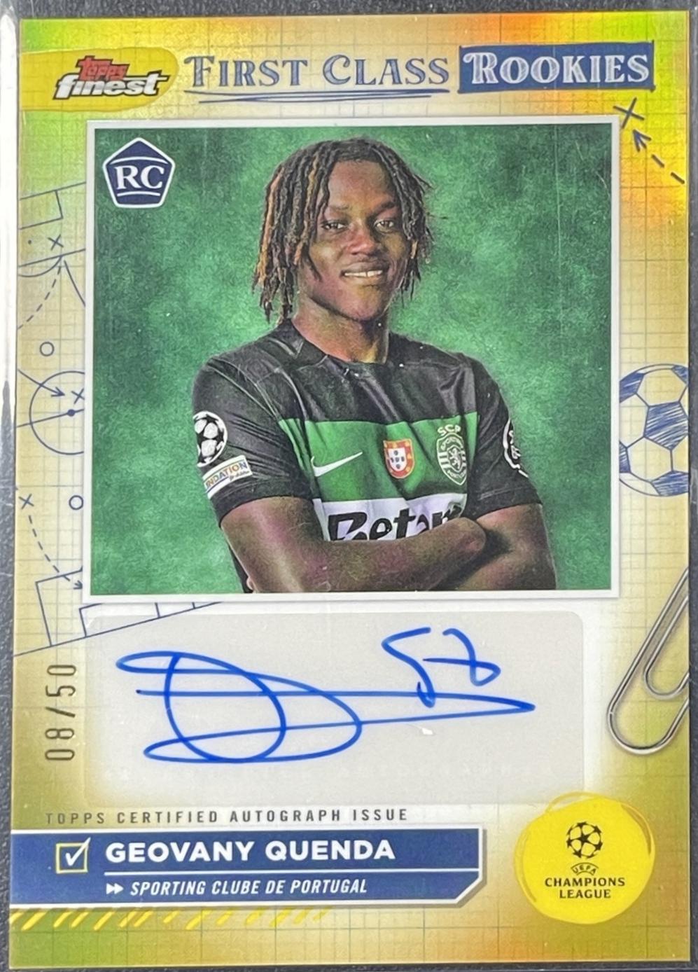 Geovany Quenda [Gold Refractor] #FCA-GQ