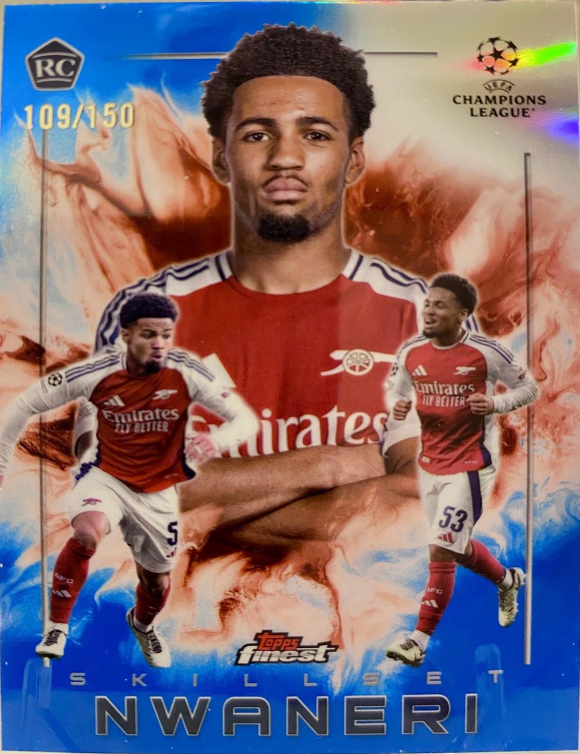 Ethan Nwaneri [Blue Refractor] #SK-11
