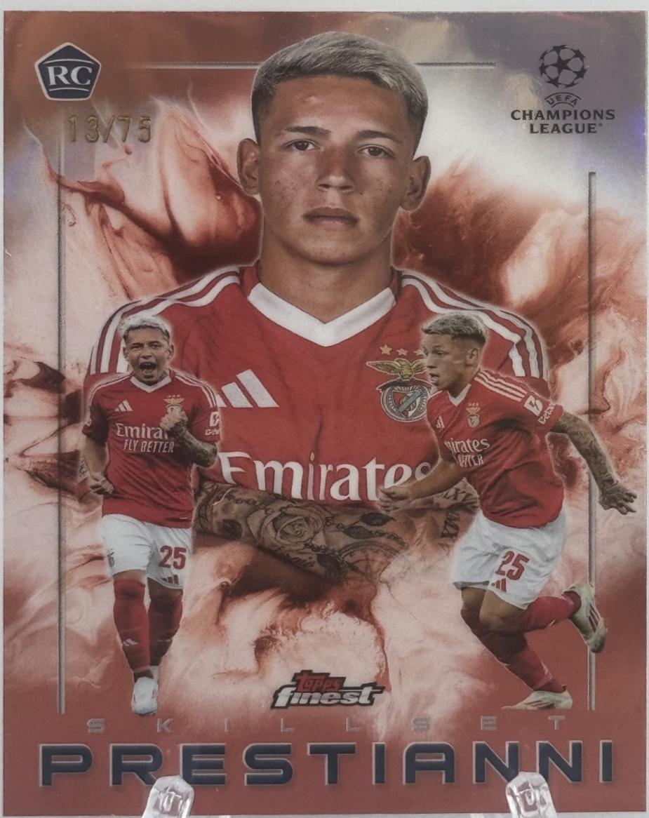 Gianluca Prestianni [Rose Gold Refractor] #SK-14