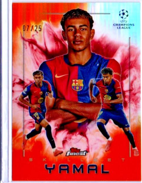 Lamine Yamal [Orange Refractor] #SK-3