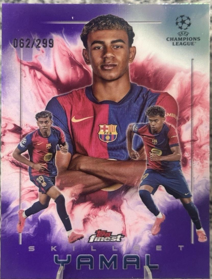 Lamine Yamal [Purple Refractor] #SK-3