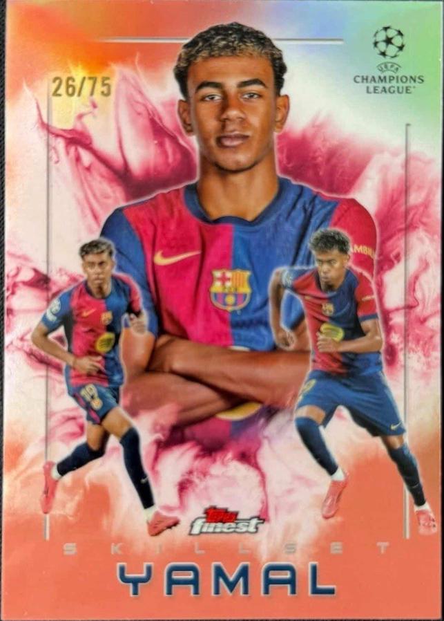 Lamine Yamal [Rose Gold Refractor] #SK-3