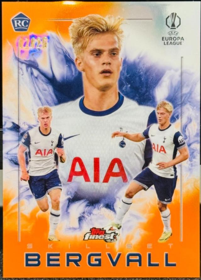 Lucas Bergvall [Orange Refractor] #SK-9