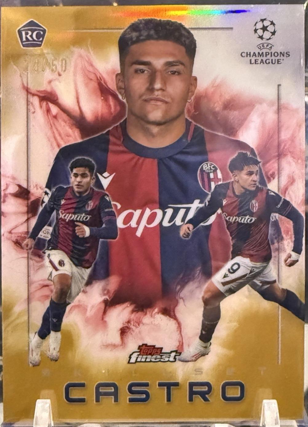 Santiago Castro [Gold Refractor] #SK-5