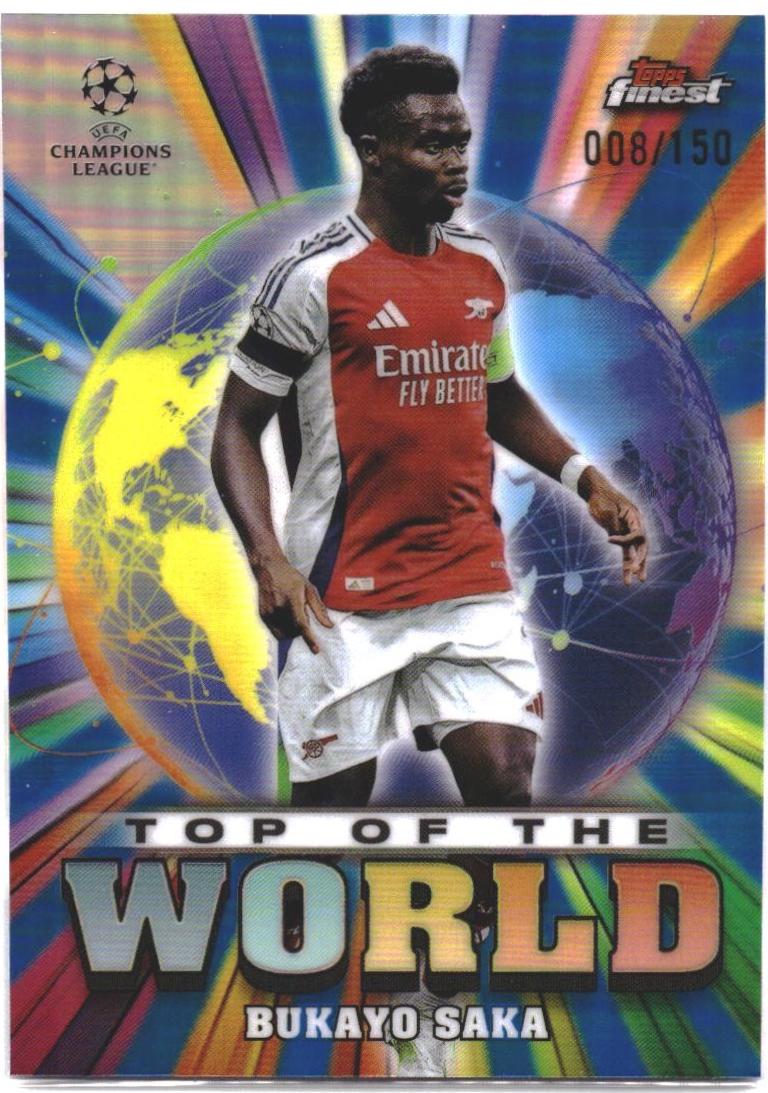 Bukayo Saka [Blue Refractor] #TW-4