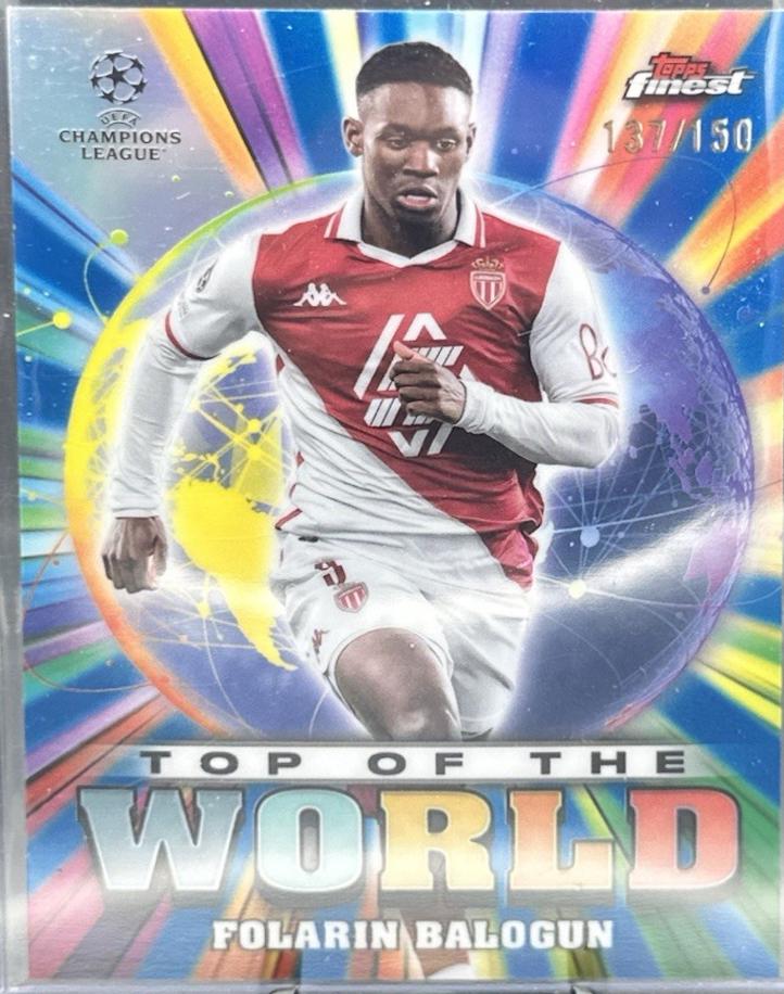 Folarin Balogun [Blue Refractor] #TW-18