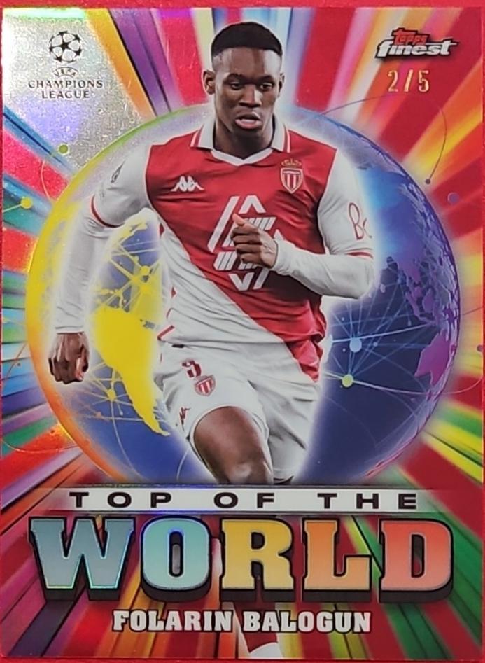 Folarin Balogun [Red Refractor] #TW-18