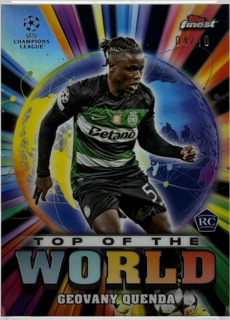 Geovany Quenda [Black Refractor] #TW-25
