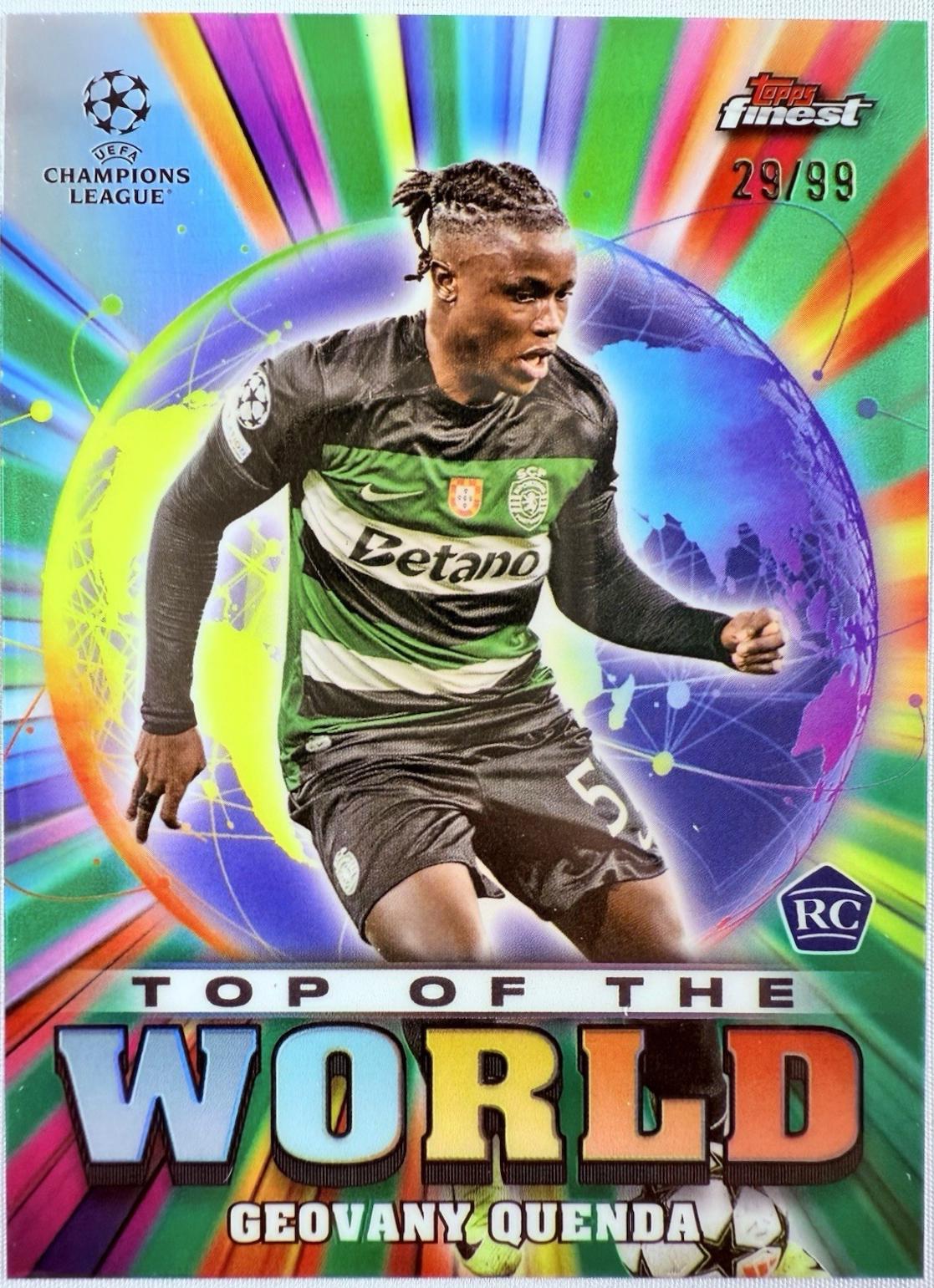 Geovany Quenda [Green Refractor] #TW-25