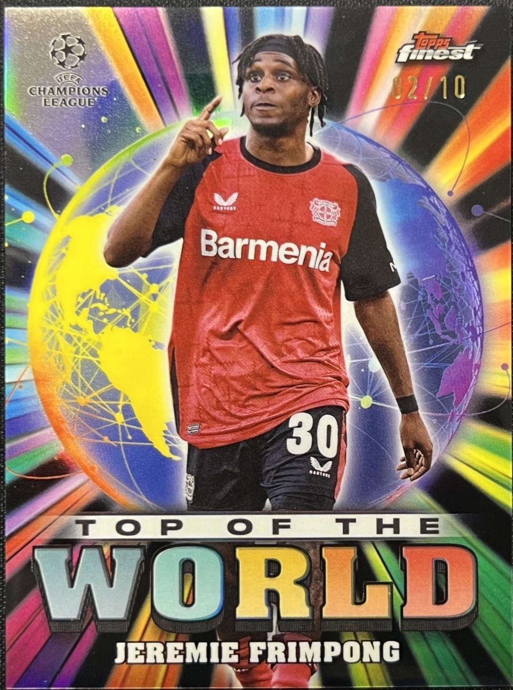 Jeremie Frimpong [Black Refractor] #TW-24