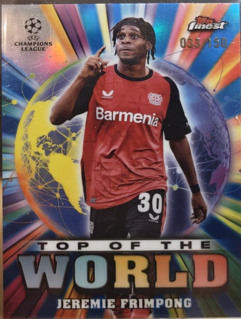 Jeremie Frimpong [Blue Refractor] #TW-24