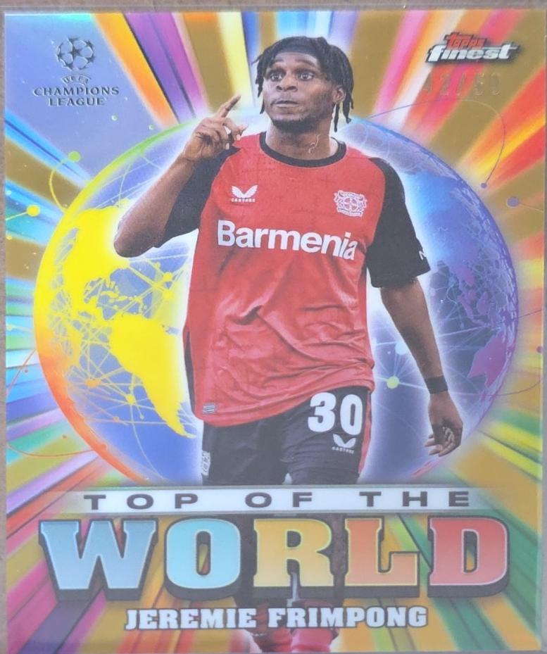 Jeremie Frimpong [Gold Refractor] #TW-24