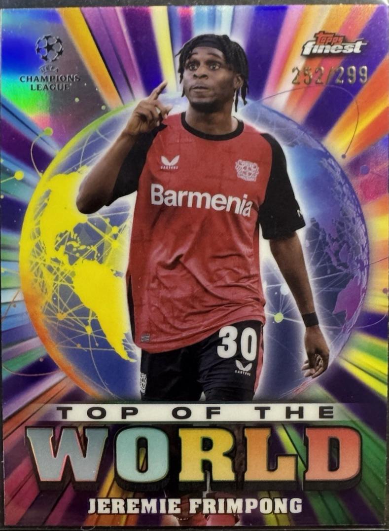 Jeremie Frimpong [Purple Refractor] #TW-24