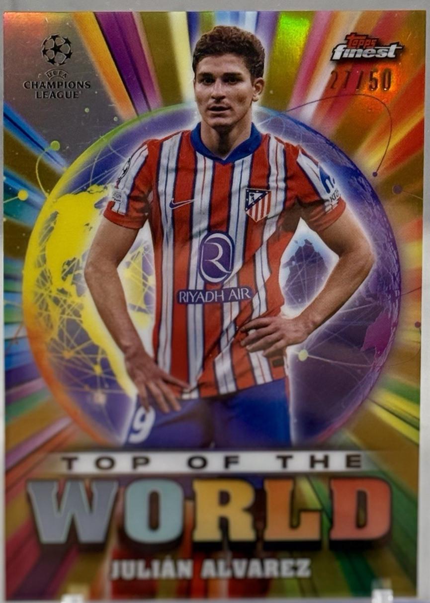 Julian Alvarez [Gold Refractor] #TW-20