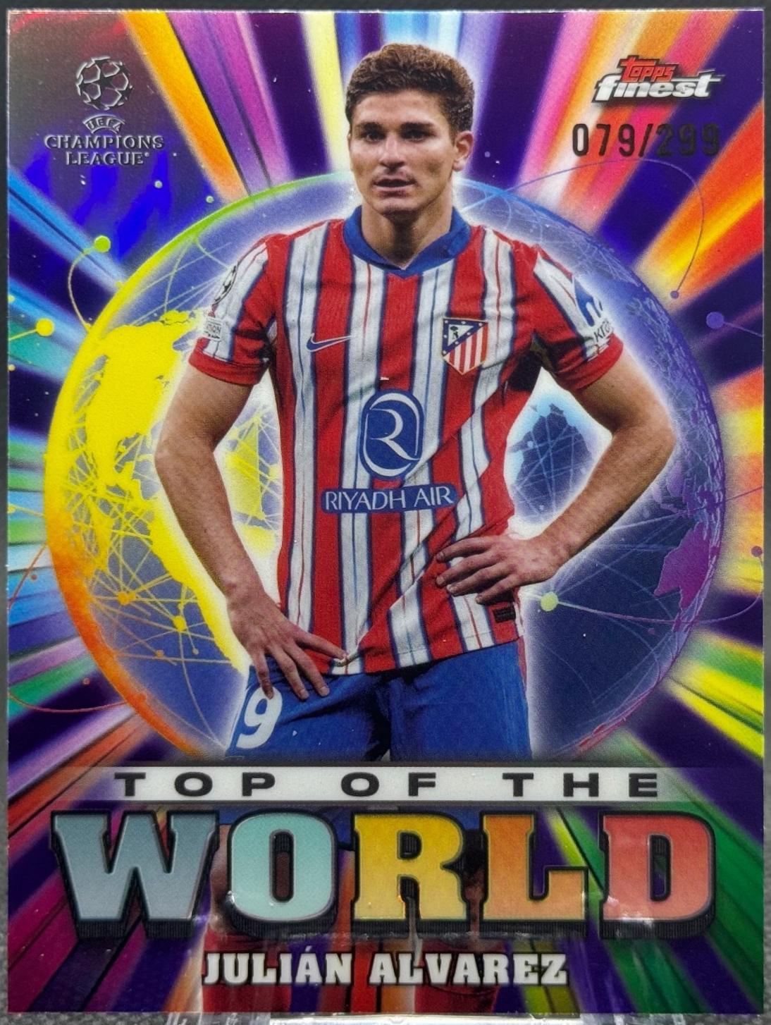 Julian Alvarez [Purple Refractor] #TW-20