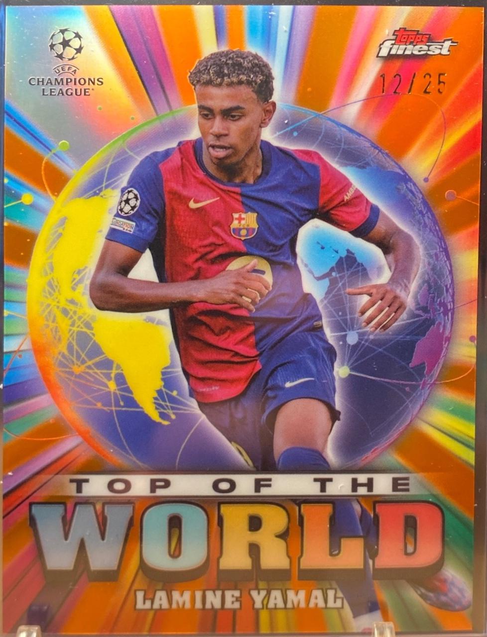 Lamine Yamal [Orange Refractor] #TW-2
