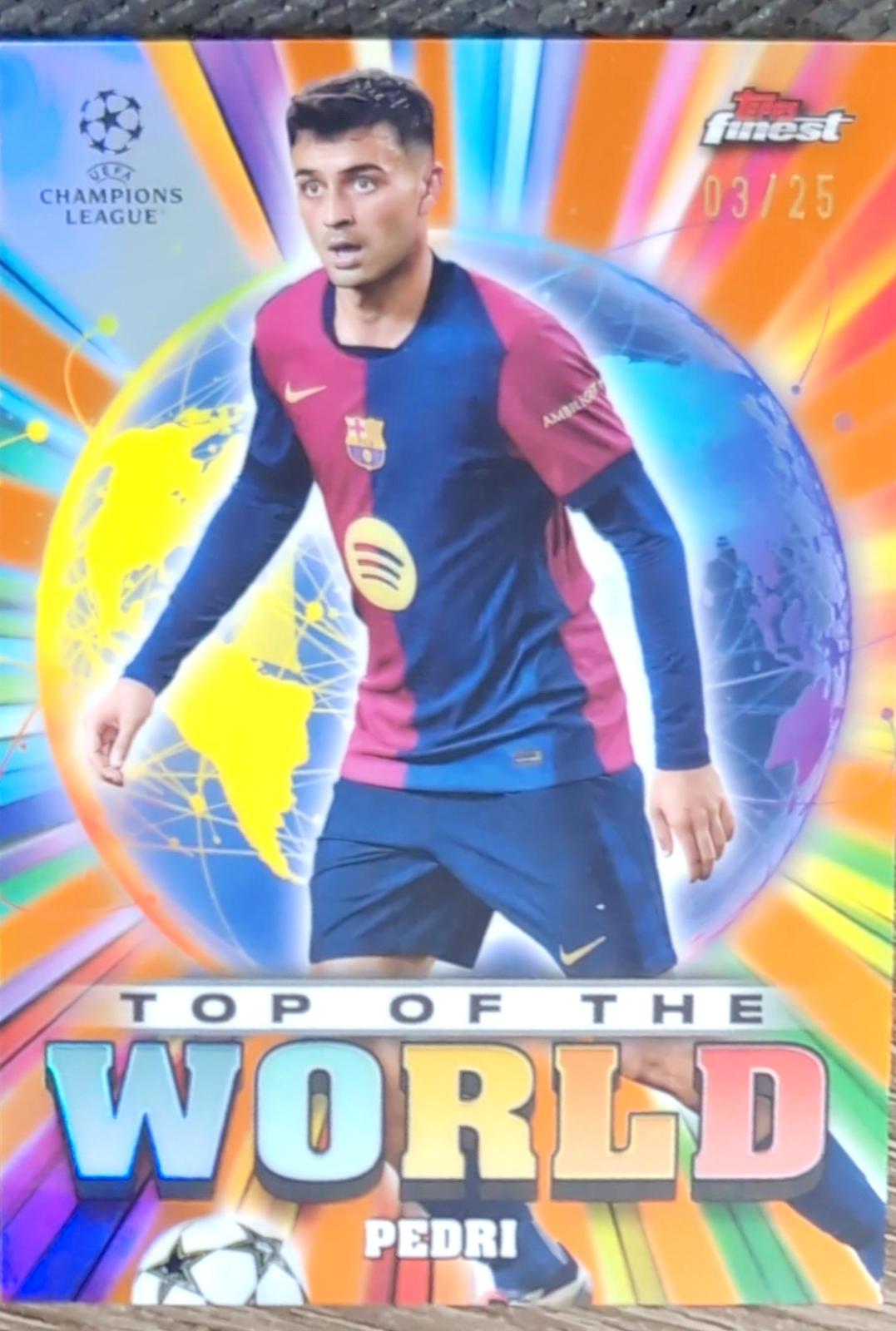 Pedri [Orange Refractor] #TW-29