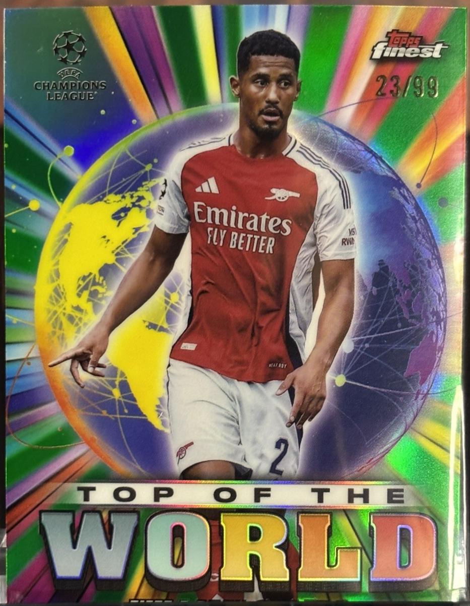 William Saliba [Green Refractor] #TW-16