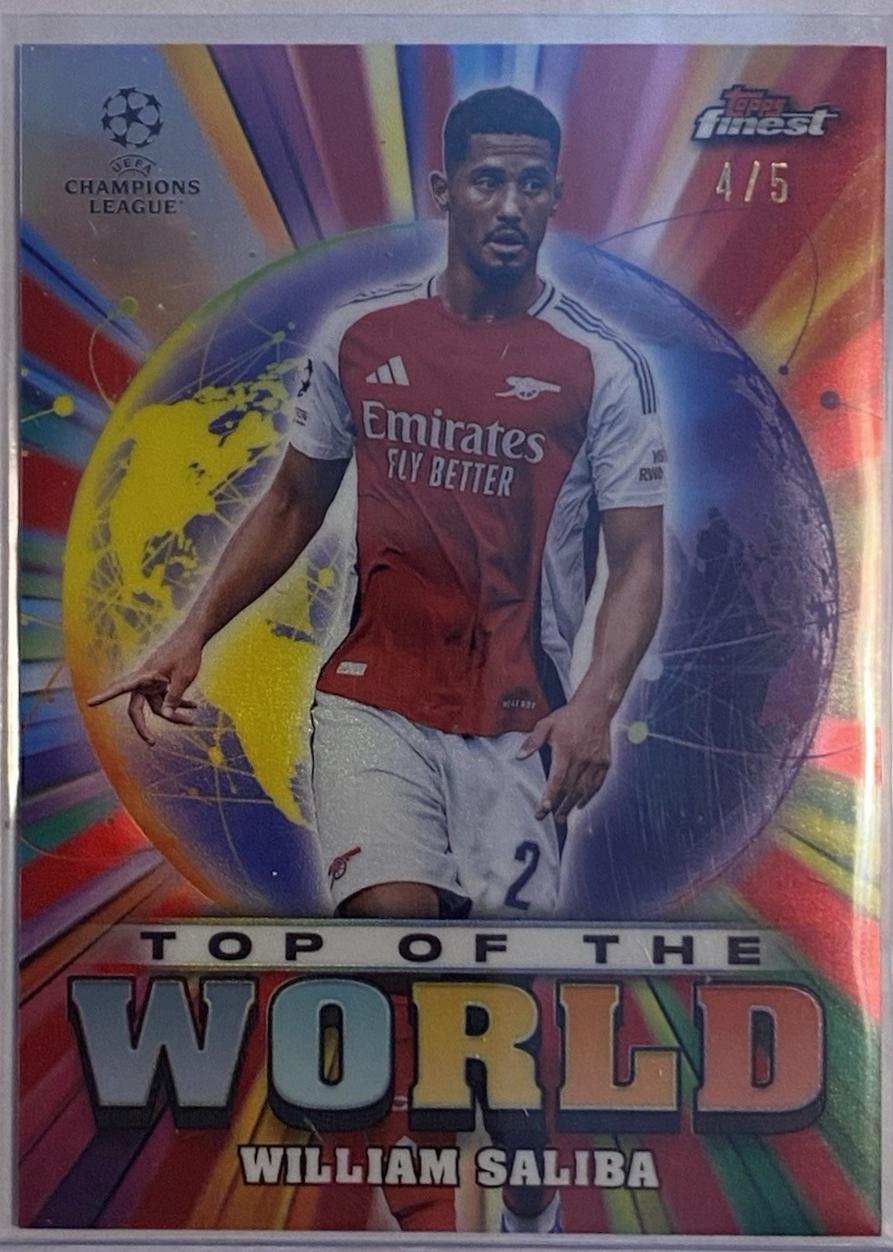 William Saliba [Red Refractor] #TW-16