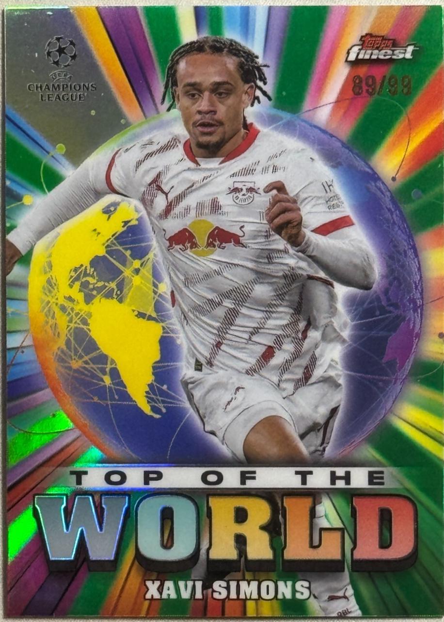 Xavi Simons [Green Refractor] #TW-33