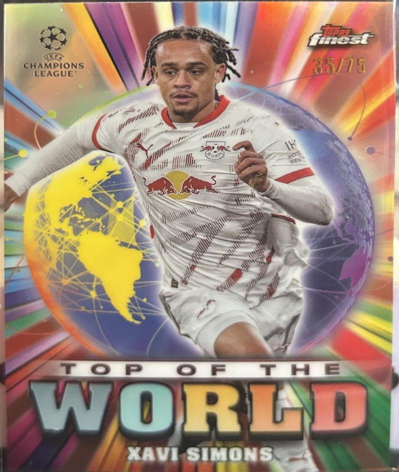 Xavi Simons [Rose Gold Refractor] #TW-33