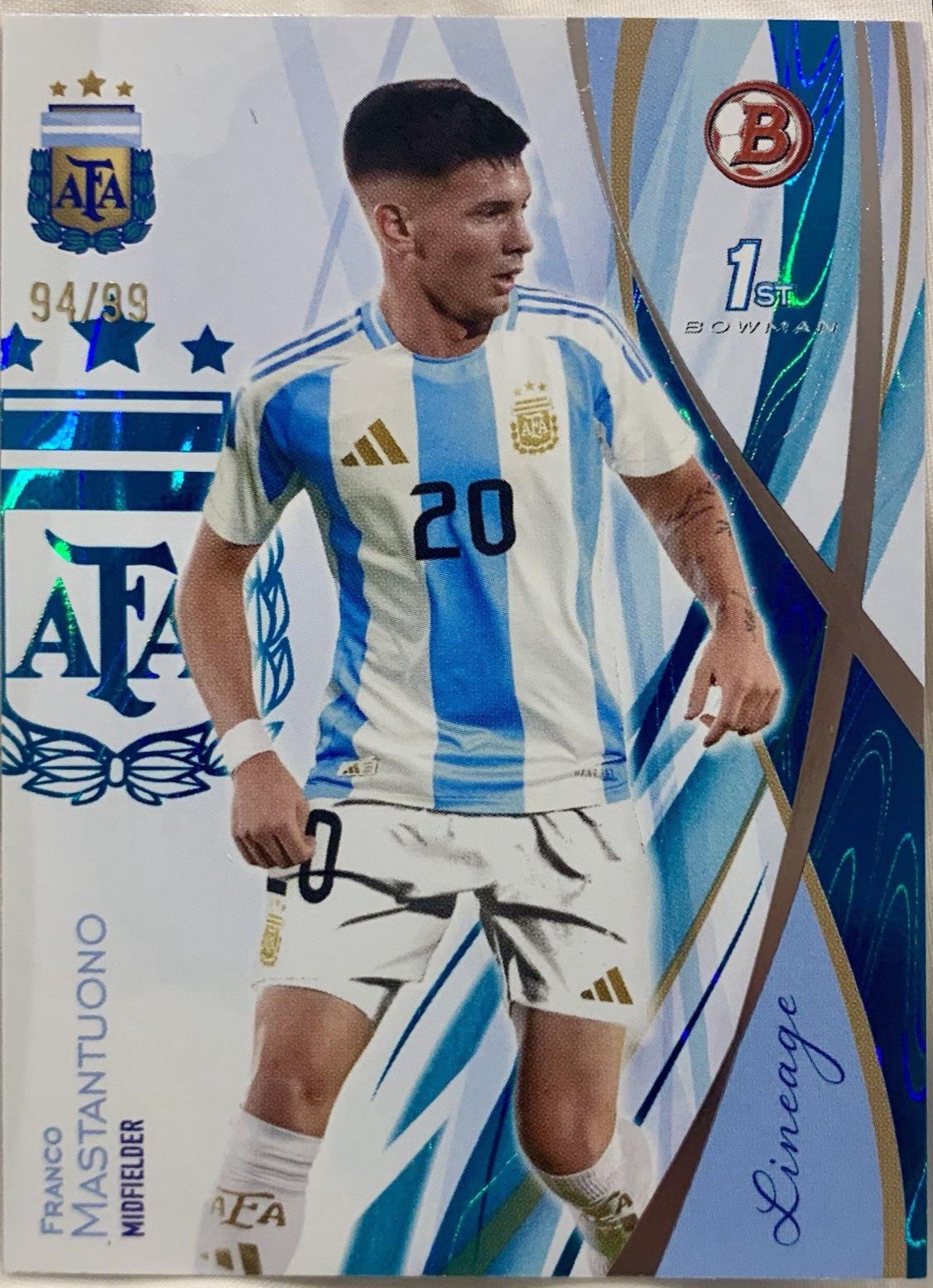Franco Mastantuono [Sky Blue Tango] #3
