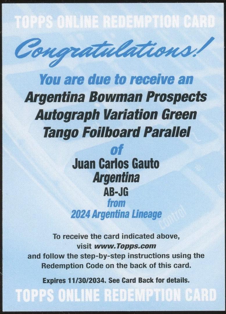 Juan Carlos Gauto [Green Tango] #12