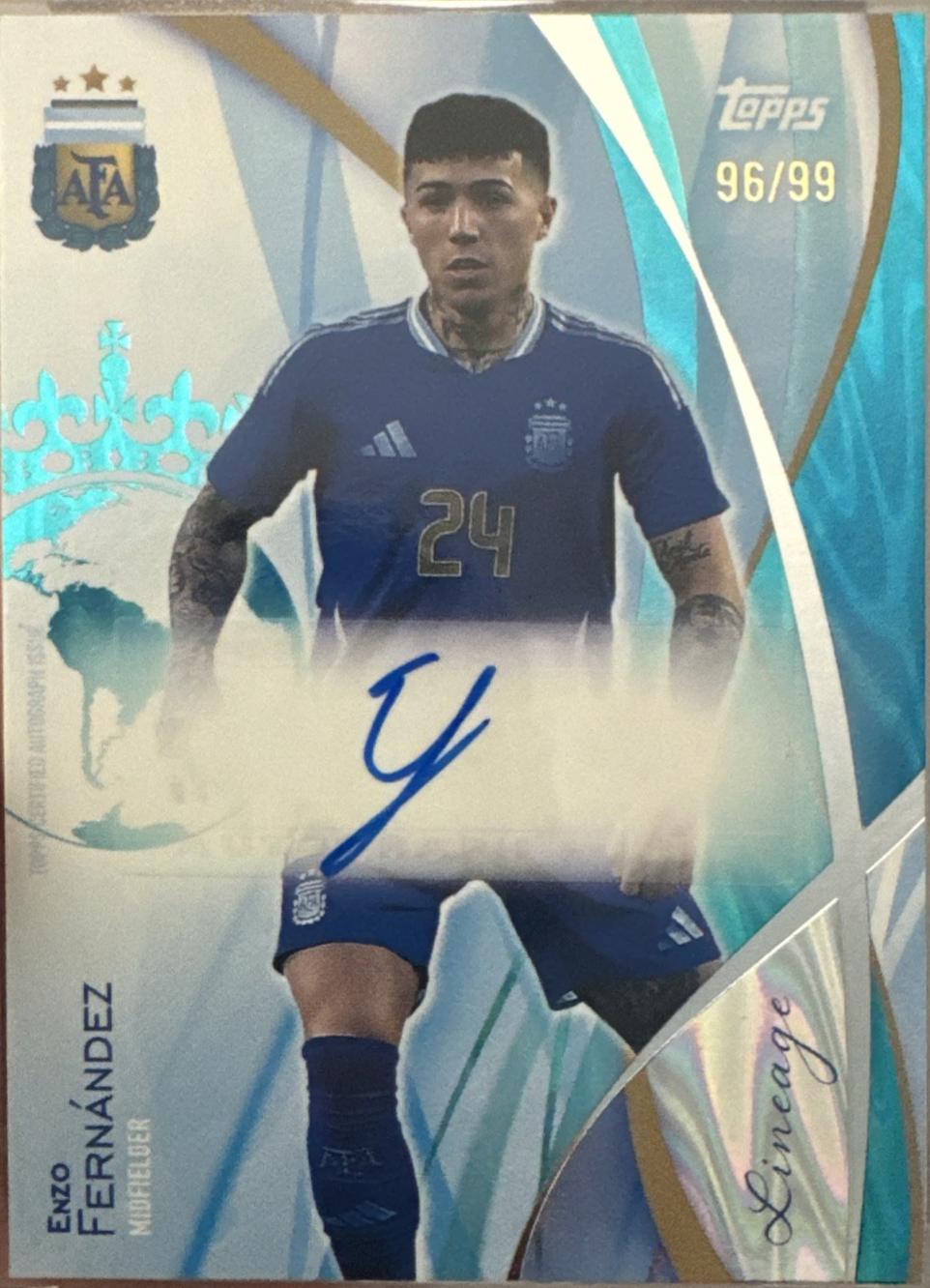 Enzo Fernandez [Sky Blue Tango] #IA-EF