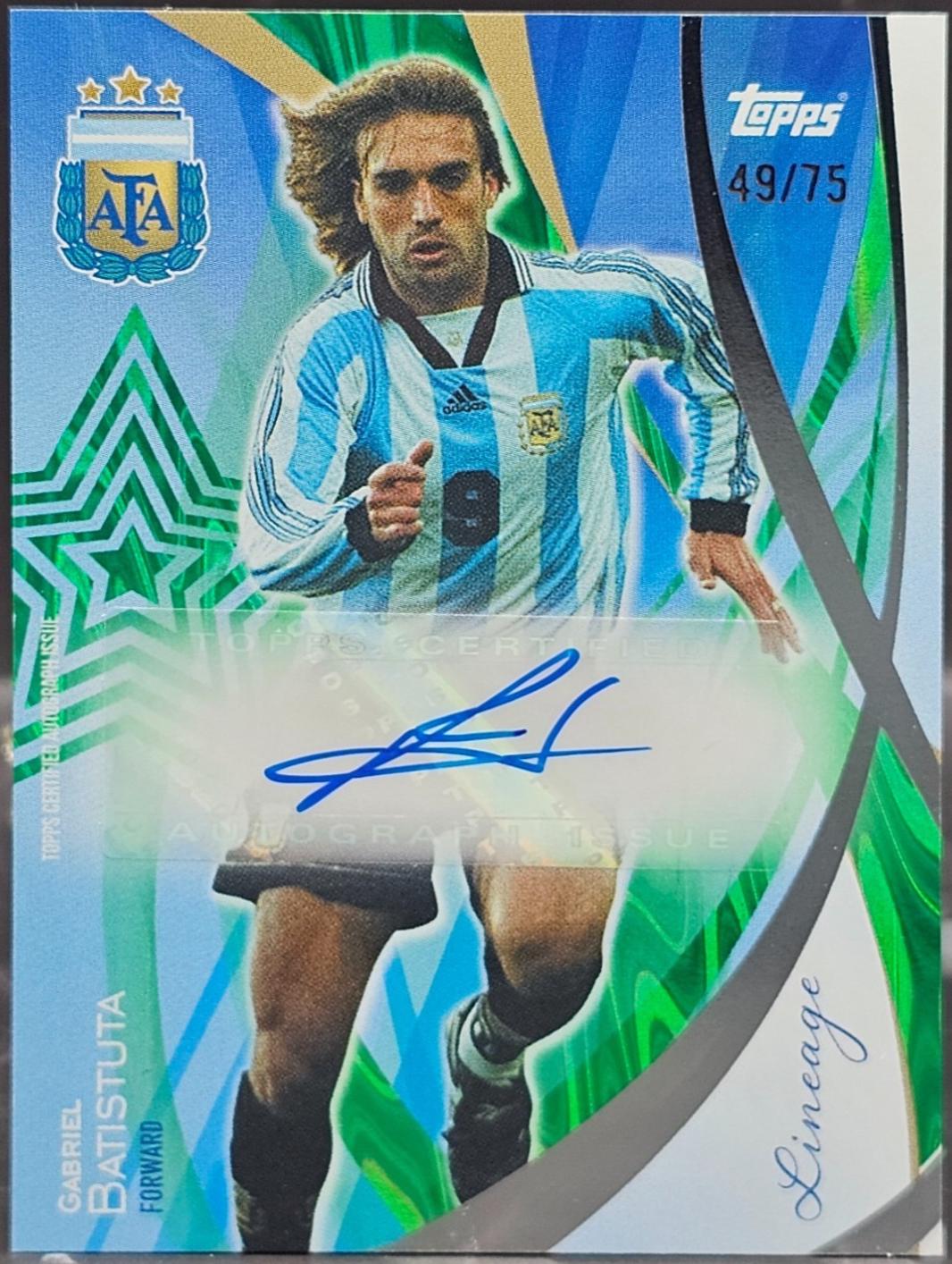 Gabriel Batistuta [Green Tango] #LA-GB