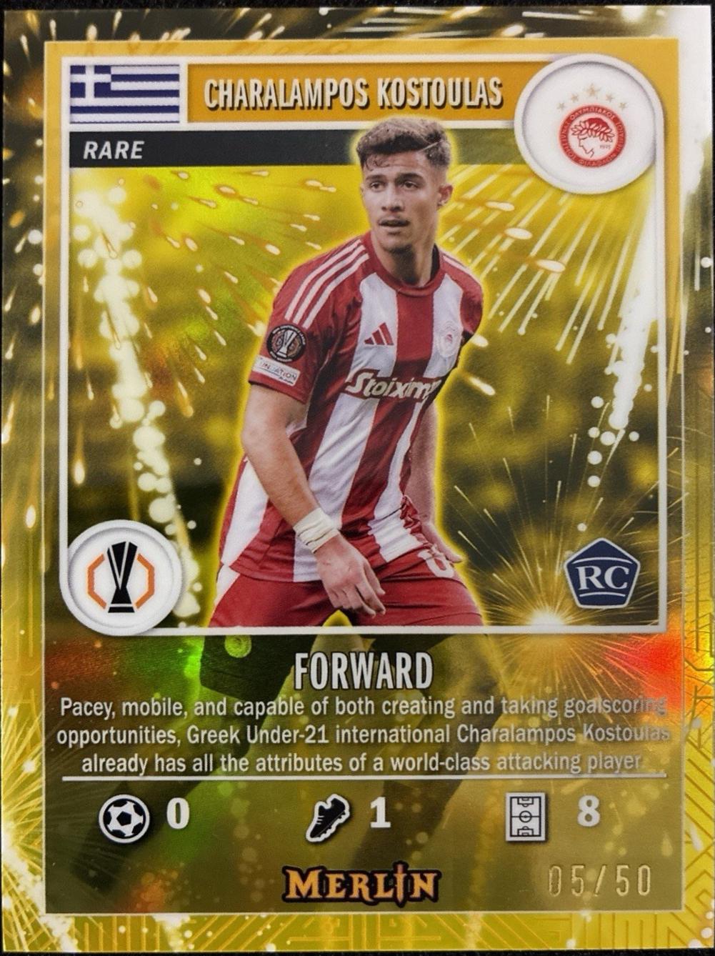 Charalampos Kostoulas [Gold] #MG-13