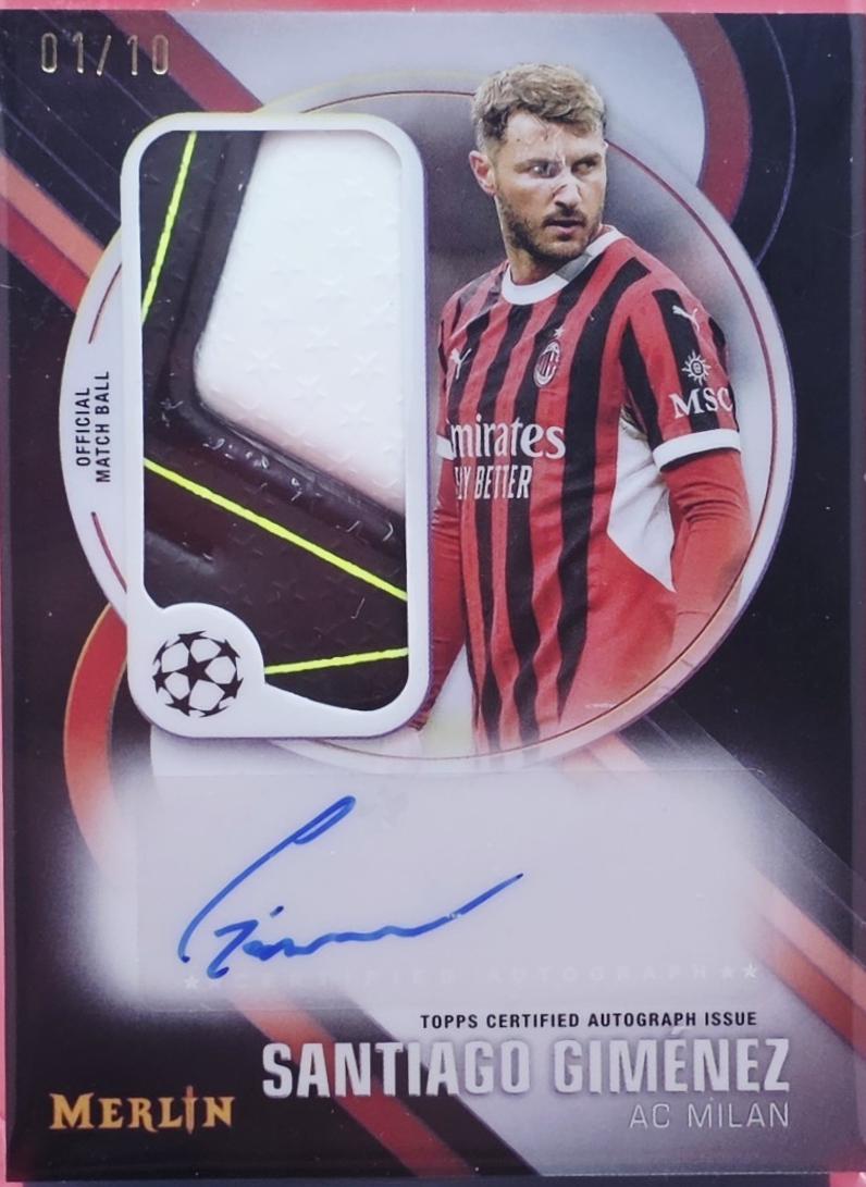 Santiago Gimenez [Black] #MBS-SG