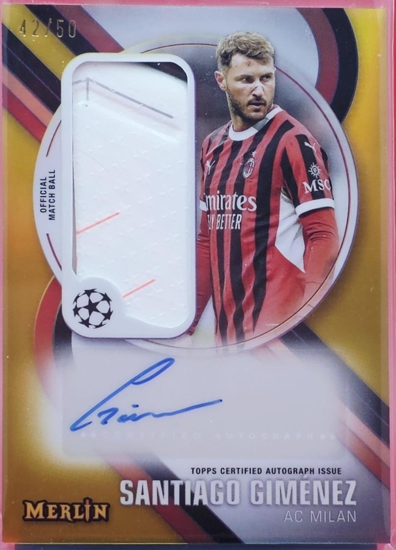 Santiago Gimenez [Gold] #MBS-SG