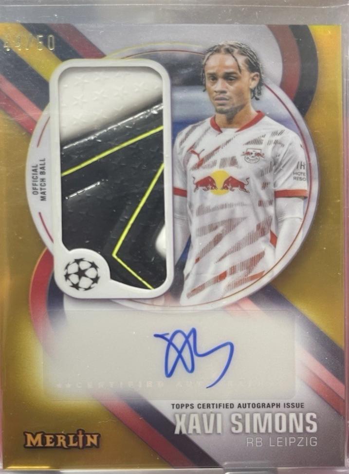 Xavi Simons [Gold] #MBS-XS
