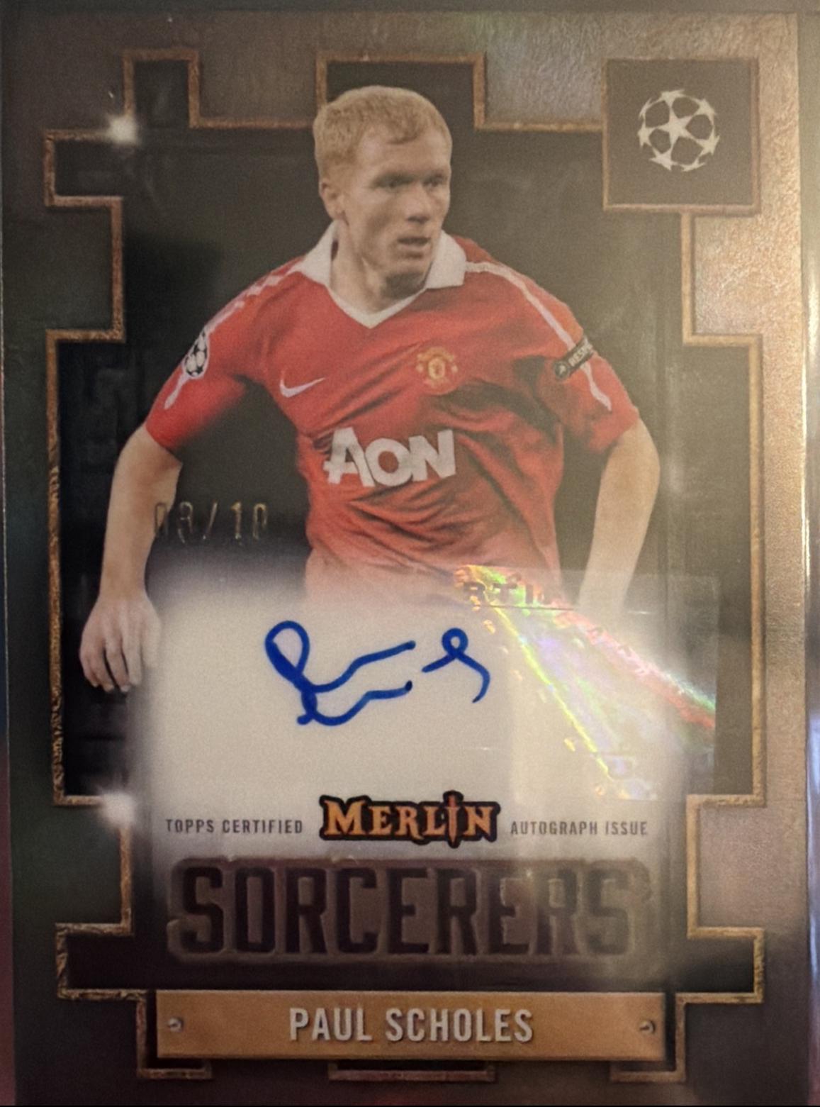 Paul Scholes [Black] #SA-PS