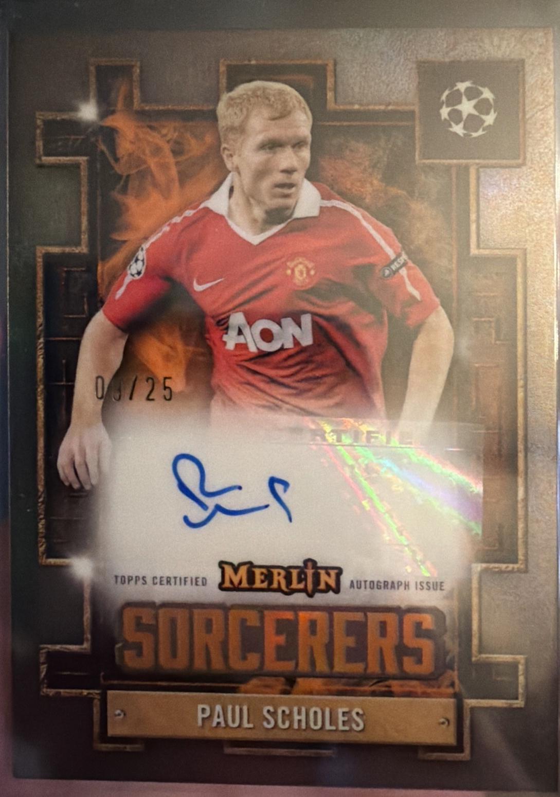 Paul Scholes [Orange] #SA-PS