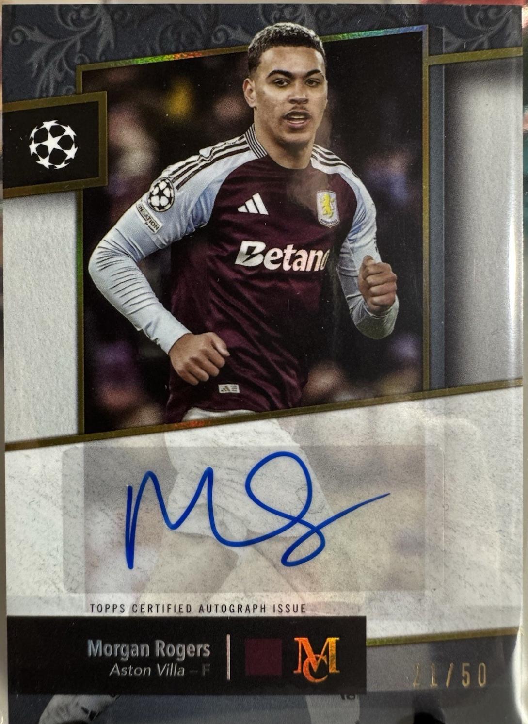 Morgan Rogers [Gold] #AA-MR2