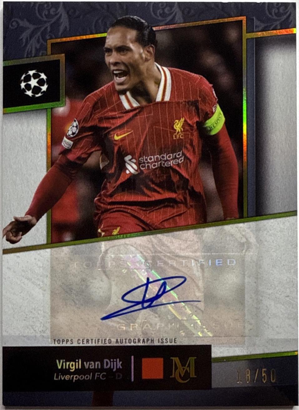 Virgil van Dijk [Gold] #AA-VV