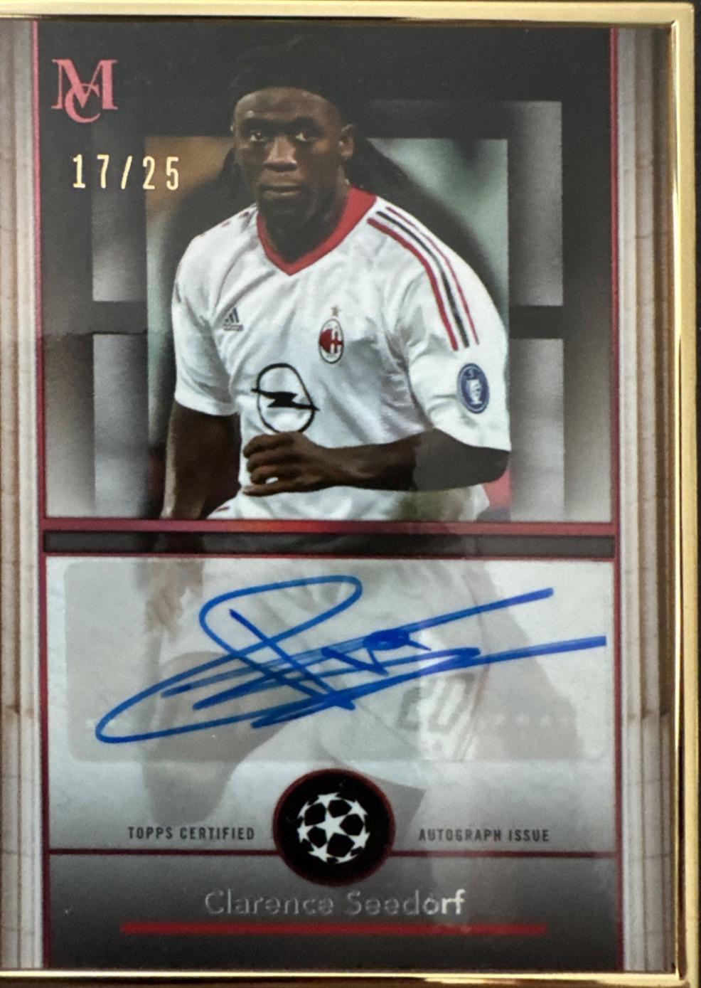 Clarence Seedorf [Gold] #FA-CS