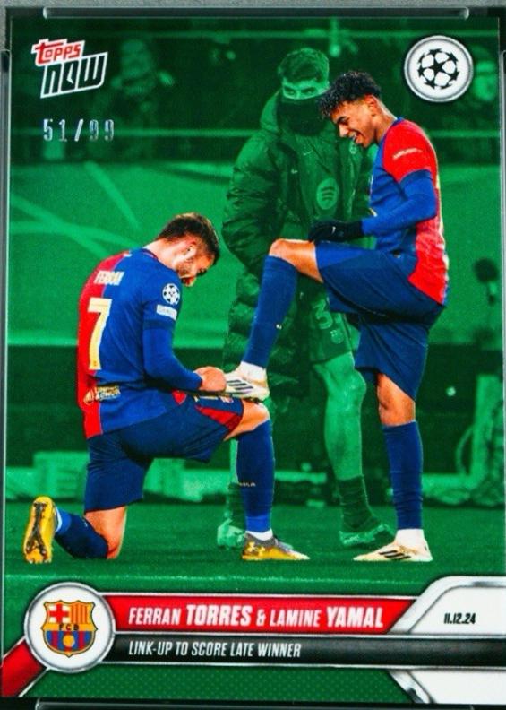 Ferran Torres / Lamine Yamal [Green] #71