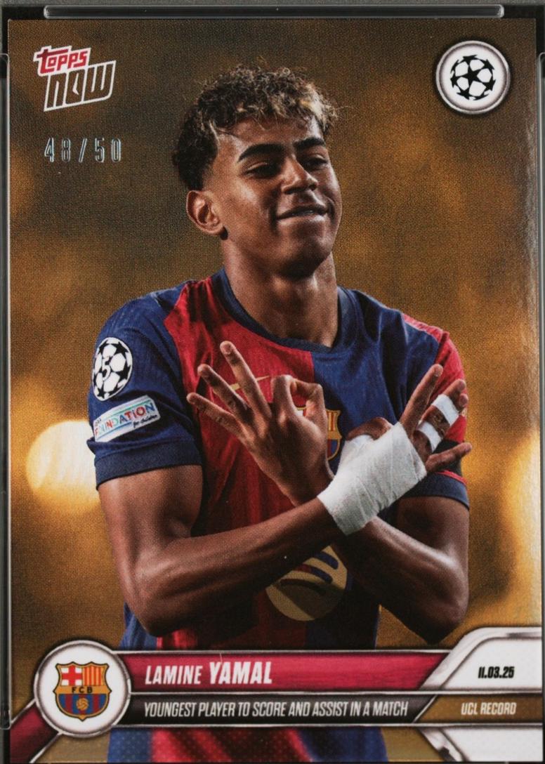 Lamine Yamal [Gold] #121